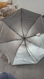 Compact Travel Umbrella with Windproof Design Gray Ghana