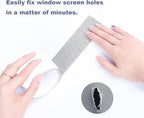 Mesh Window Screen Repair Tape – 2 Meter Durable Self-Adhesive Patch for Quick Screen Fixes