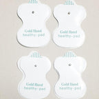 Sticky Button Type Electrode Pads For Digital Epm Tens 4 Pieces High Quality Reusable Therapy Accessories