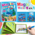 Magic Water Book Painting Drawing Coloring Board Book Doodle &amp; Magic Water Pen(random book )