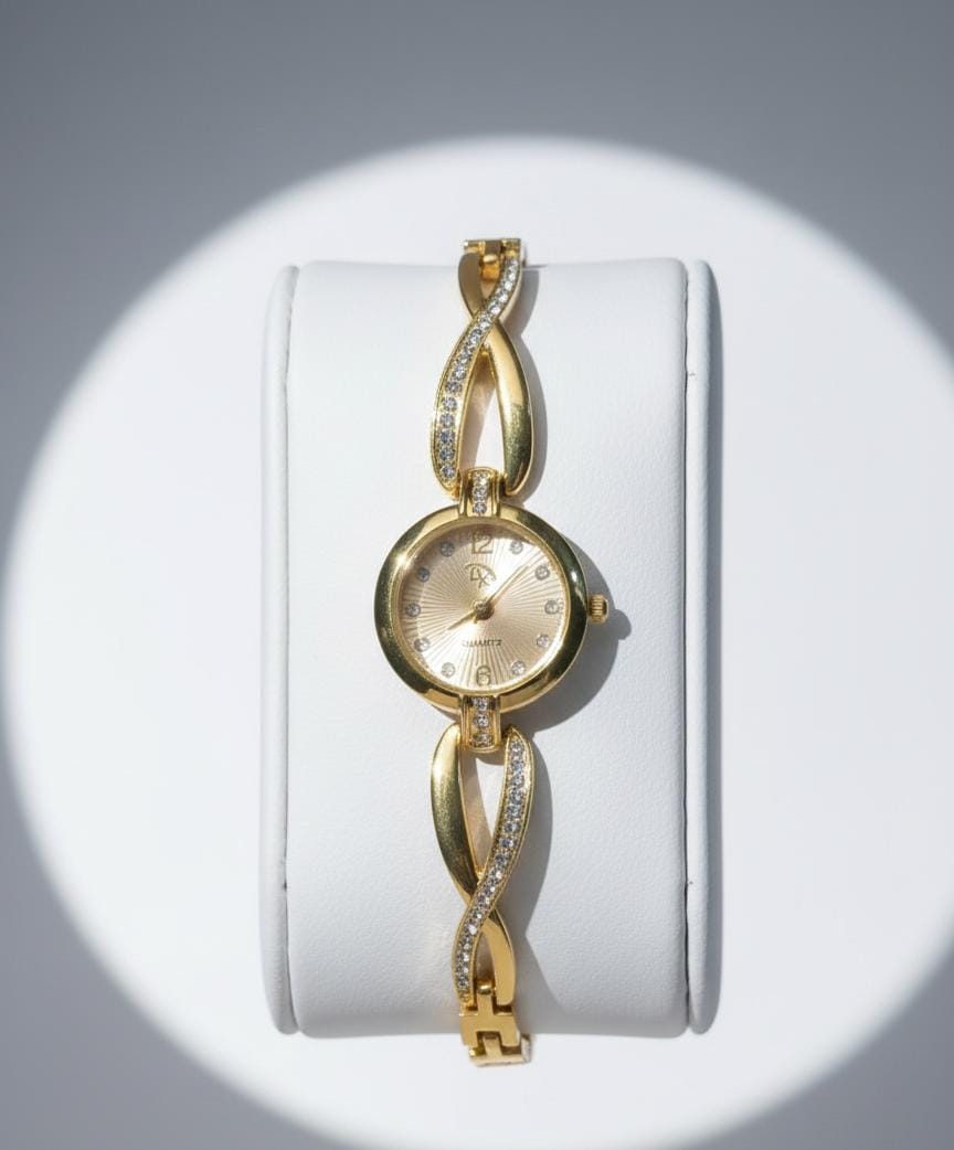RTJ-181 Elegant Zircon Korean Watch – Stylish Fashion Accessory, Classic Timepiece for Women