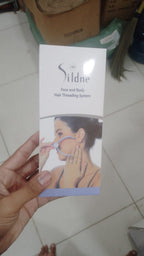 Eyebrow Threading Tool – Modern Plastic Cotton Facial &amp; Body Hair Remover for Women - Random Color
