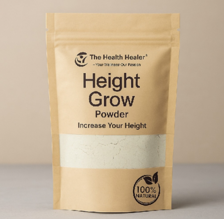 Height Grow Powder for Kids & Teens – Nutritional Formula for Bone Strength, Height Development & Daily Growth Support 100 GM