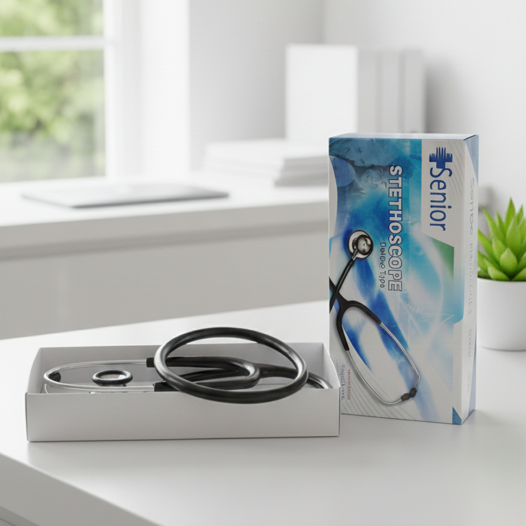 Senior Stethoscope – Deluxe Type | High-Quality Medical Diagnostic Tool