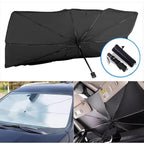 Foldable Car Windshield Sun Shade Umbrella – UV Protection & Heat Insulation Cover