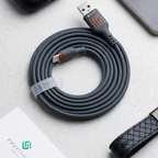 SOVO SC-009 Panther Series iPhone Data Cable – Super Fast Charging & Durable Silica Gel Build