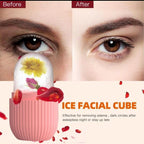 Silicone Ice Facial Roller Beauty Ice Roller For Face Eyes Neck Cryotherapy Natural Skin Enhancement ( Random Color )