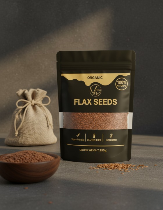 Organic Flax Seeds – 100% Natural, Gluten-Free & Non-GMO Superfood