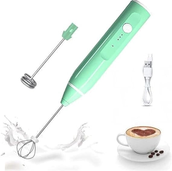 Electric Coffee Beater | Handheld Milk Frother & Mini Blender | Powerful Foam Maker for Coffee, Cappuccino & Beverages