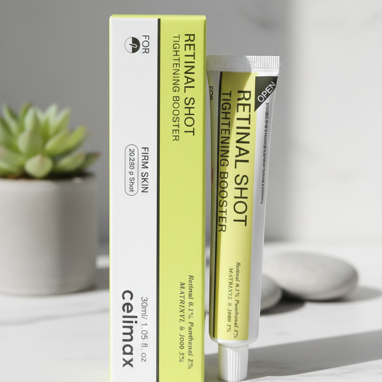 Celimax The Vita‑A Retinal Shot Tightening Booster | 15ml | Retinal Serum for Firm & Smooth Skin