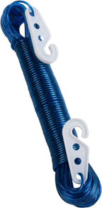 20M PVC Coated Metal Laundry Rope with Tensioner – Strong Outdoor Clothesline Wire (Random Color)