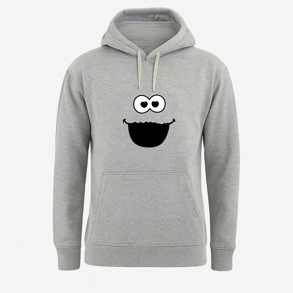 New Summer Collection Full Grey Hoodie Emoji Printed For Men And Boys