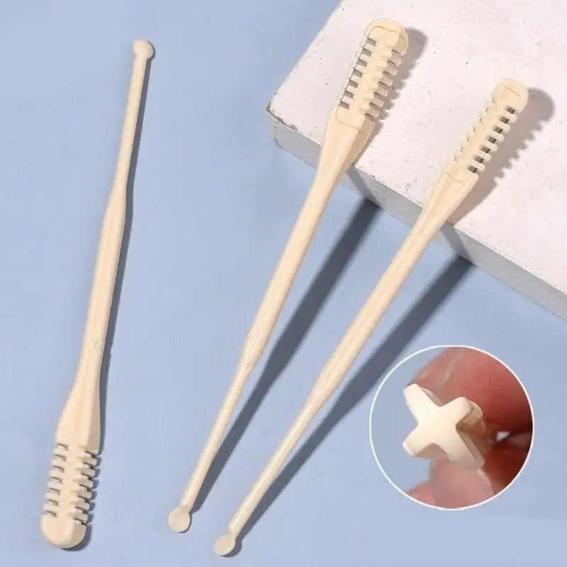 Pack of 1 Double-Sided Manual Nose Hair Trimmers – Safe &amp; Painless Grooming Tool for Men &amp; Women