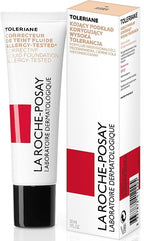 La Roche-Posay Toleriane Corrective Liquid Foundation SPF 25 – High-Coverage, Lightweight Makeup for Sensitive Skin - 30ml – Shade: Ivory