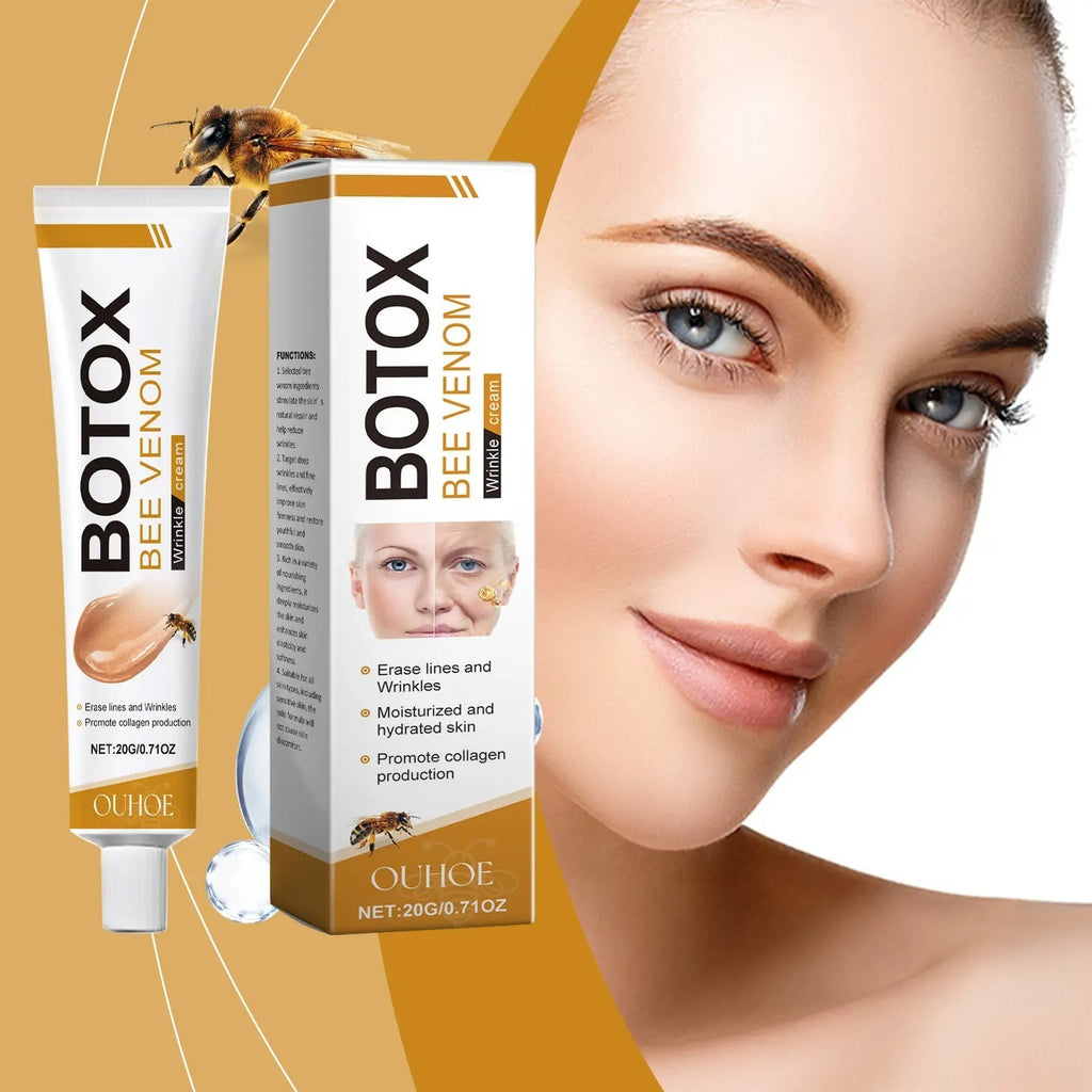 Botox Bee Venom Whitening & Moisturizing Cream – Anti-Aging, Brightening & Skin Firming Facial Care (50g)