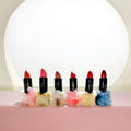 High Pigmented Fluffy Velvet Matte Lipstick – Pack of 6 | Soft Matte Finish | Long-Lasting Bold Shades