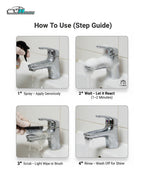 Limescale Remover – Foaming Cleaner & Hard Water Descaler | THREE GUYS - German Engineered (250)