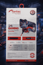 Fontec Arena Gaming Earphones with Detachable Mic – 3.5mm HiFi Stereo Surround Handsfree for Mobile, PC & Console - Random Color