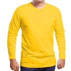 Summer Top Full Sleeve Tee Shirt for Men & Boys – Round Neck Cotton Smart Fit Casual T-Shirt – Trendy Spring & Summer Wear
