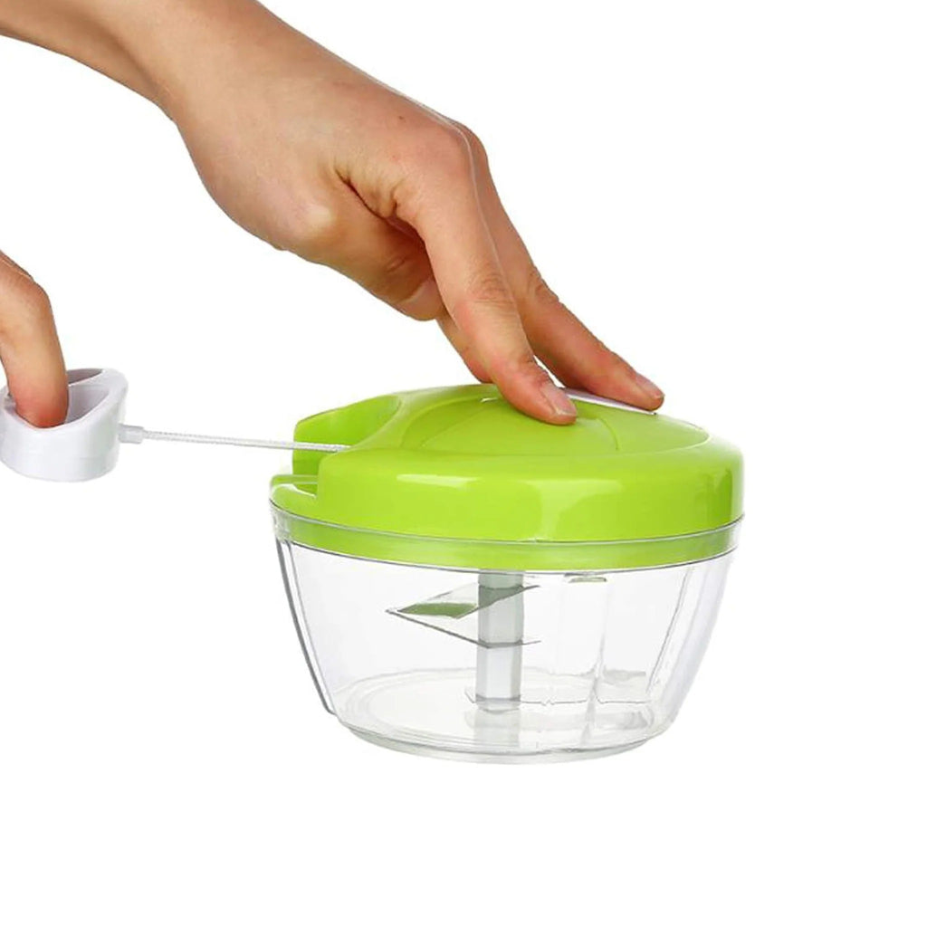 Multi-Function Food Processor - Chopper, Cutter, Grinder, Shredder, Mincer, Mini Garlic Slicer &amp; Slicer for Kitchen (Random Color)