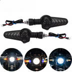 Motorcycle LED Turn Signal Light Supports 12V To 24V Flashing Indicator DRL Brake Tail Lamp