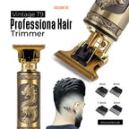 T9 Trimmer - Vintage T9 Gold Hair Trimmer -  Premium Body Dragon Shape T9 Hair Trimmer Plastic Body