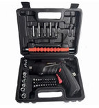 Portable Electric Screwdriver 47 in 1 Rotated 90 Degrees Rechargeable Screwdriver