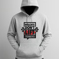 New Summer Collection Full Grey Hoodie Weight Don't Lift Printed For Men And Boys