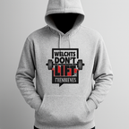 New Summer Collection Full Grey Hoodie Weight Don't Lift Printed For Men And Boys
