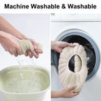 Universal Soft-Touch Cushioned Toilet Seat Cover – Machine Washable Plush Comfort