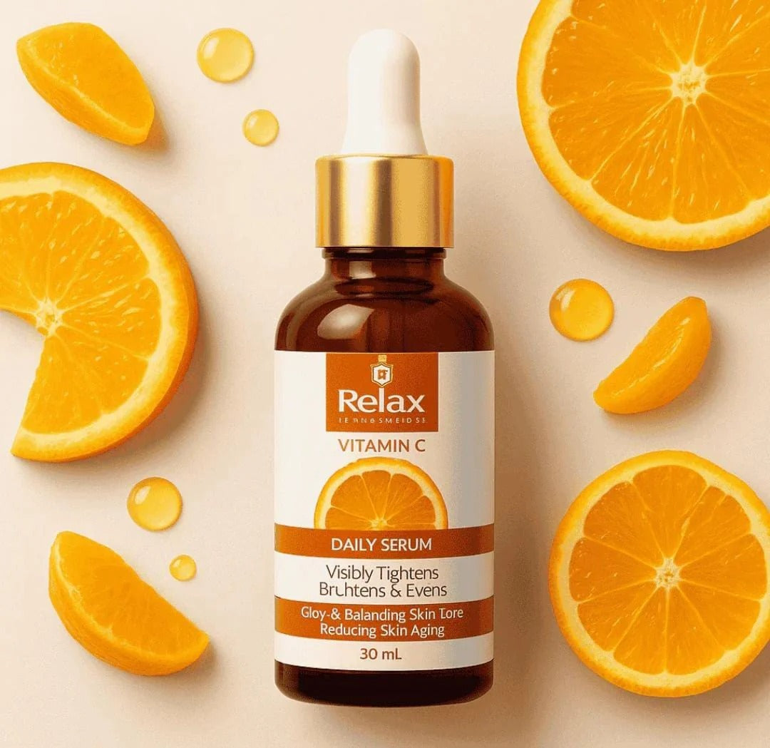 Relax Vitamin C Daily Serum – Brightening & Anti-Aging Face Serum - 30ml