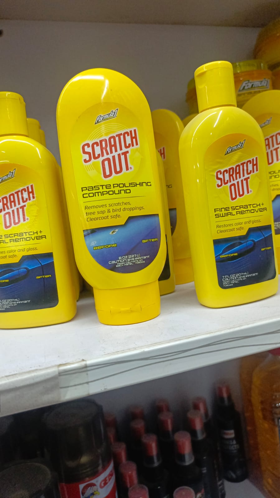 Formula 1 Scratch Out Paste Polishing Compound – Car Paint Scratch Remover (227g)