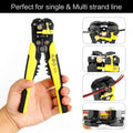 Chrome Vanadium Wire Cutter Pliers – Heavy Duty Terminal Cutting Tool  (Random Color)