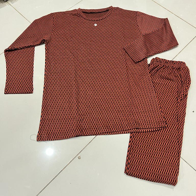 Check Pattern Loungewear Set For Women Stylish Design Smooth Comfort Easy Wear