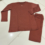 Check Pattern Loungewear Set For Women Stylish Design Smooth Comfort Easy Wear