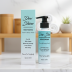 Dew Shine | Daily Radiance Boosting Moisturizing face and body wash  (All Day Hydration) 120 ML