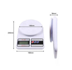 Kitchen Scale SF-400 Digital Electronic Weight Machine with Cell – Food & Grocery Measuring Scale upto 10 KG
