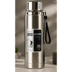 Premium 800ml/1000ml Stainless Steel Water Bottle – Leakproof Insulated Water Flask (Random Color)