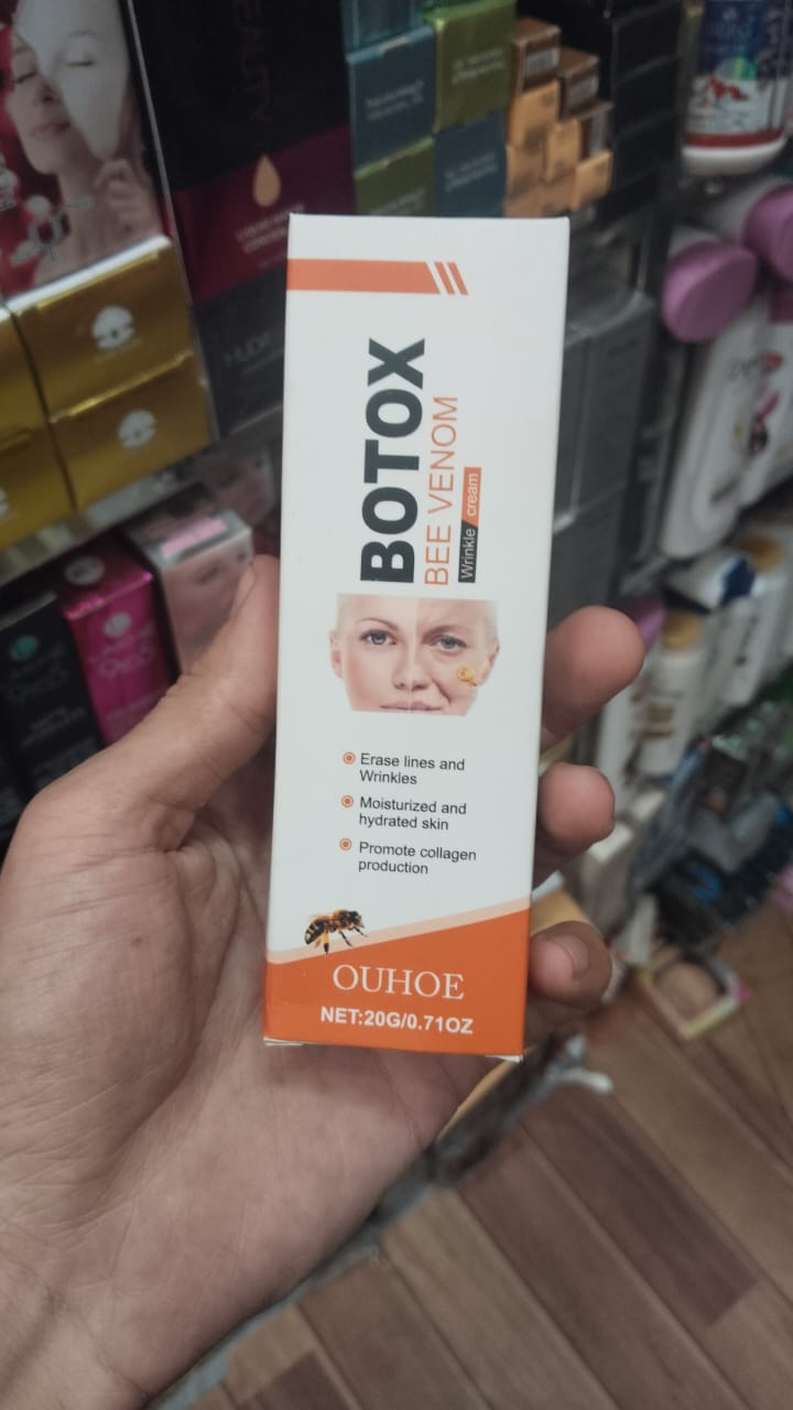 Botox Bee Venom Whitening & Moisturizing Cream – Anti-Aging, Brightening & Skin Firming Facial Care (20g)