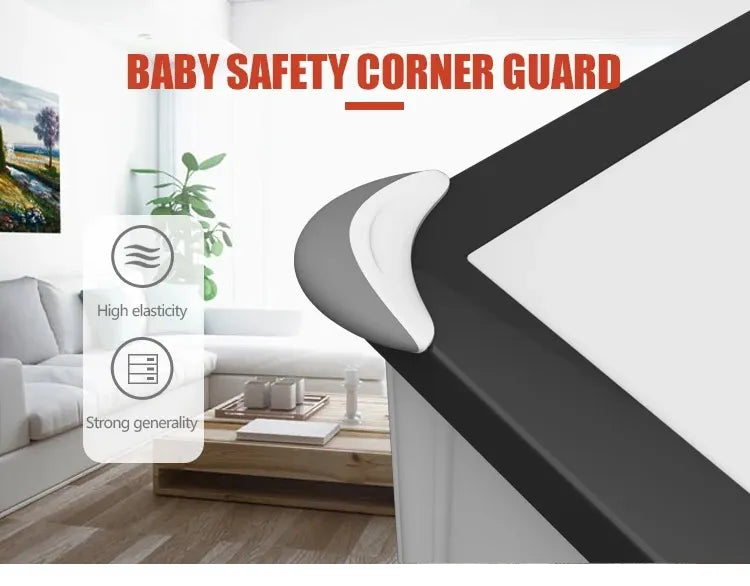 Pack of 4 - Baby Safety Children Protective Corner Guard Baby Safety Edge And Corner Guard For Desk