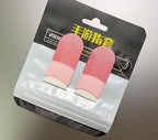 Pair of Gaming Finger Sleeves Sweat Proof Breathable Thumb Sleeves For Mobile Gaming Durable Quality Comfortable Fit