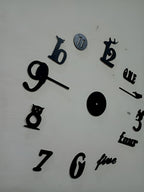 Decorative 3D Clock / DIY Clock Creative 3D Wooden wall clock for Home Decor