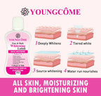 YOUNGCOME 60ml Face Body Whitening Lotion Underarm Brightening Private Underarm Body Cream Legs Whitening Parts