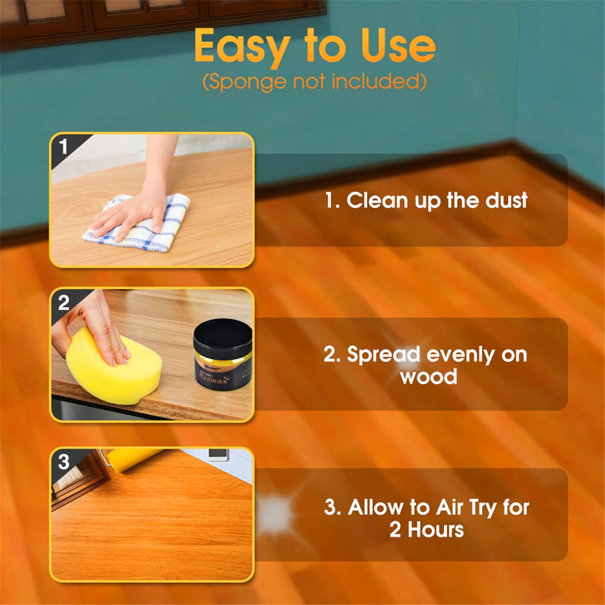 Wax Wood Seasoning Beewax Polish - Complete Solution Furniture Care Polishing Beewax | Best Polish