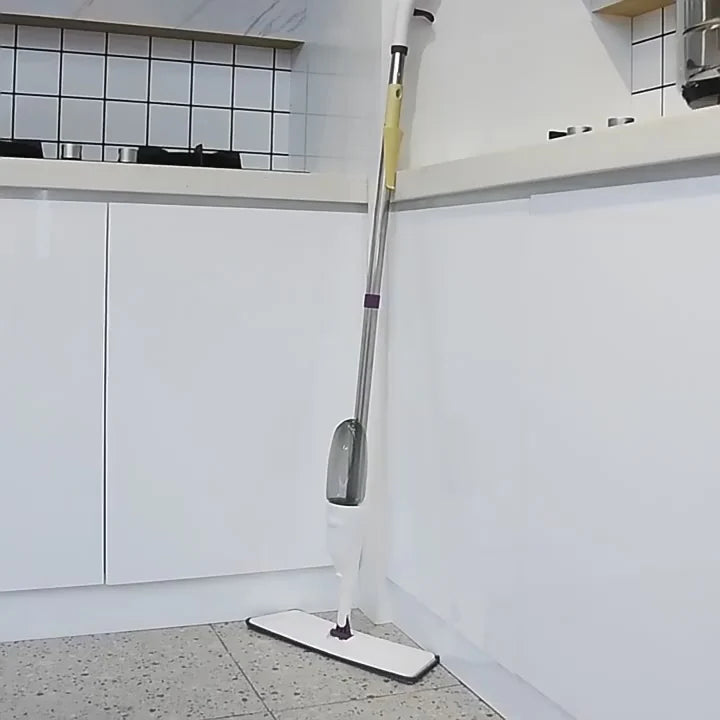 Microfiber Water Spray Mop For House Cleaning Microfiber Spray Mop for Wet and Dry Floor Cleaning, Home Dust, Dirt Cleaner Lightweight 360 Degree Spin Microfiber Mop