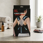 Smart Fitness X-Shape Posture Correction Belt – Back & Shoulder Support for Men & Women
