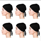 Pack of 12 tube hijab caps plain hijab caps (random color)