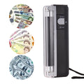 2-in-1 Portable Mini Money Detector | UV Light Cash Bill Checker & Flashlight