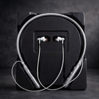 Fontec Magna Wireless Neckband Bluetooth Earphones – Integrated 5-Mode Voice Changer, Hi-Fi Audio & ENC Noise Reduction - Random Color