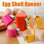 Egg Shell Opener – Durable Design, Smooth Cutting, Comfortable Grip | Easy Egg Opening Tool for Kitchen & Daily Cooking Use